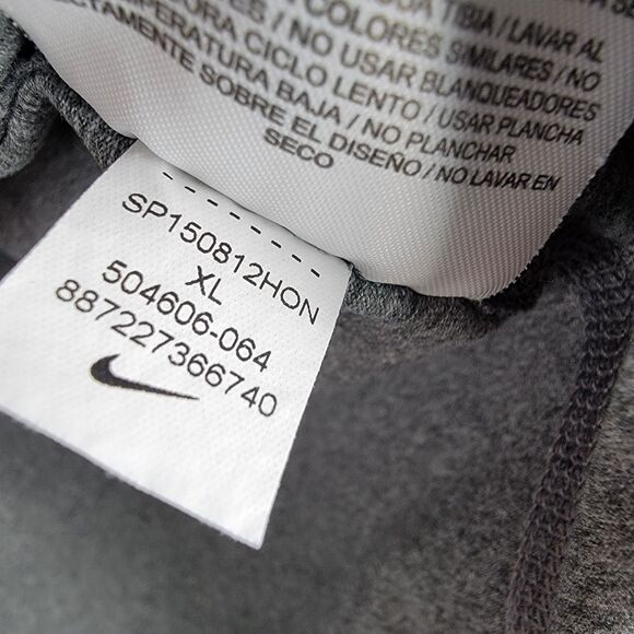 Nike DRI FIT Element Running Long Sleeve Shirt Mens XL 1/4 Zip Pullover Gray - Picture 7 of 9